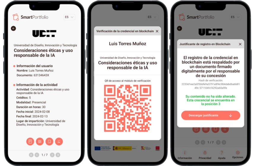 Un CV digital y madrileño blindado con blockchain